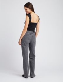 T-shirt dos nu paillet&eacute;