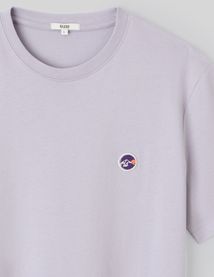 T-shirt broderie poitrine