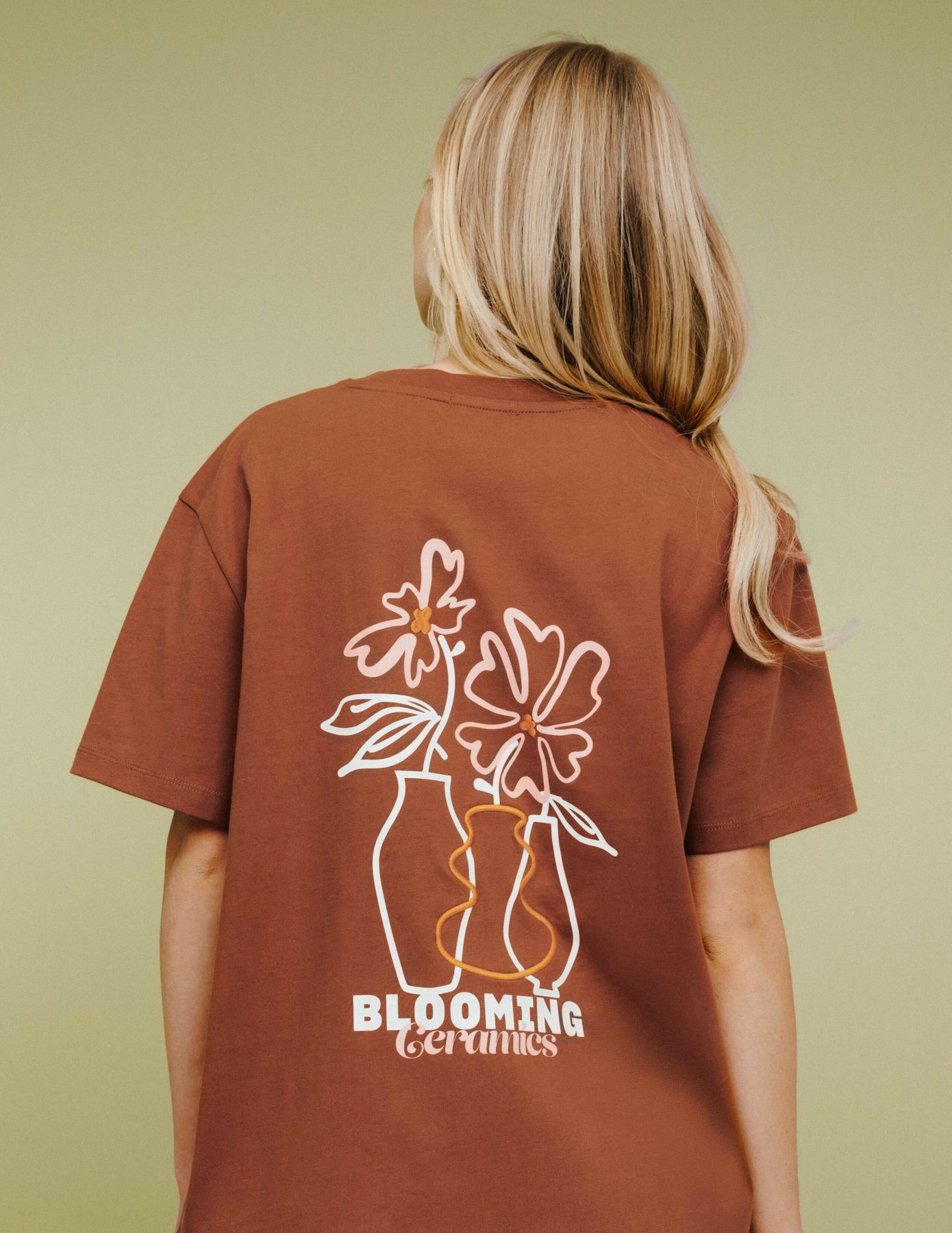 T-shirt imprim&eacute; devant / dos