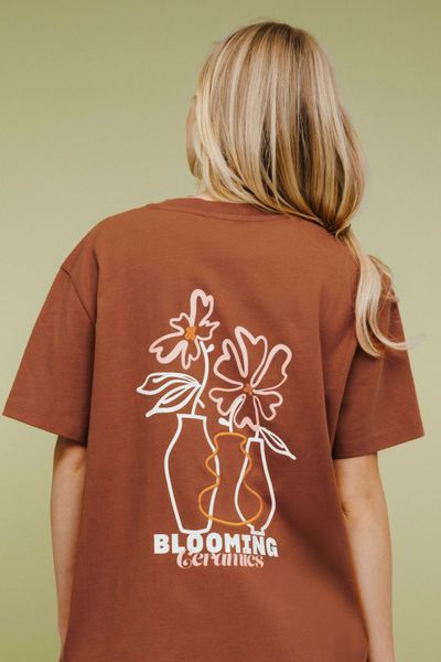 T-shirt imprim&eacute; devant / dos