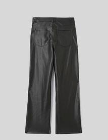 Pantalon tissu enduit