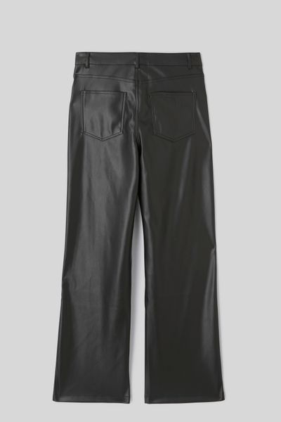 Pantalon tissu enduit