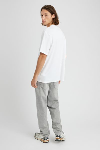 Jean relaxed gris