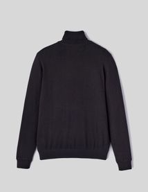 Pull col roulé