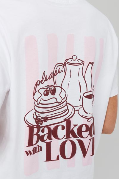 T-shirt imprimé devant/dos