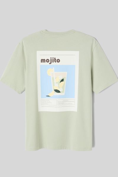 T-shirt imprim&eacute; devant / dos