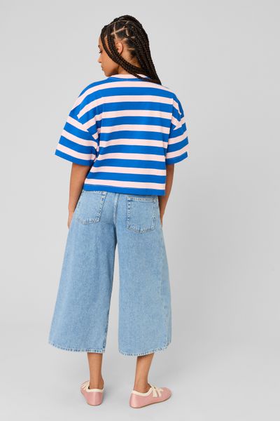 Jupe culotte denim