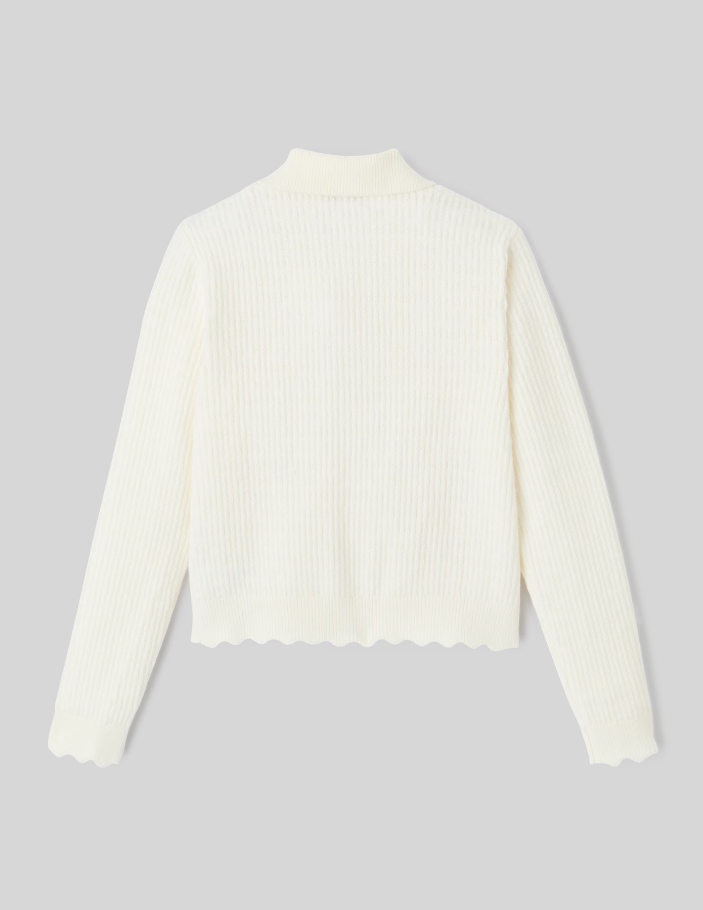 Gilet col polo boutonné