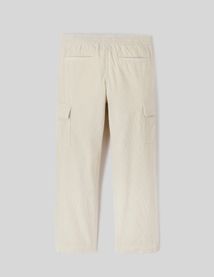 Pantalon cargo velours