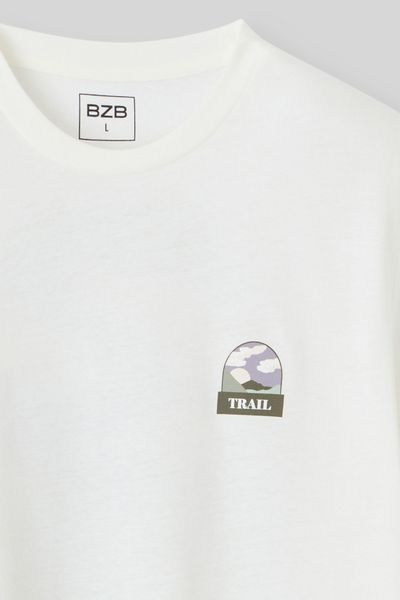 T-shirt imprimé devant/dos