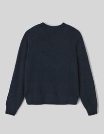 Pull col rond premium