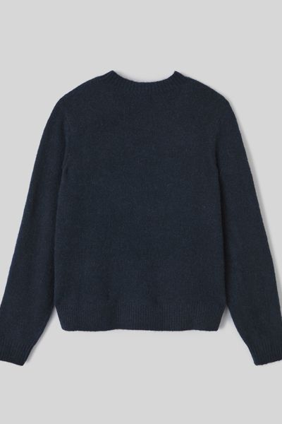 Pull col rond premium