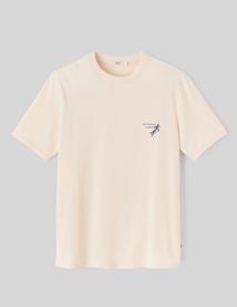 T-shirt brodé à message