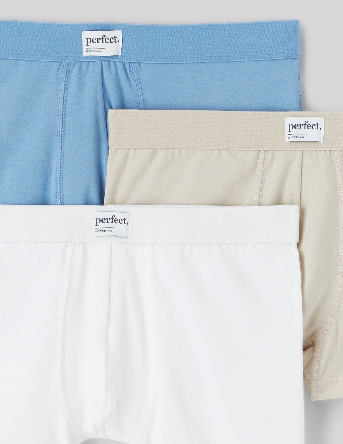 Lot 3 boxers avec patch