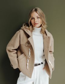 Manteau Duffle coat court