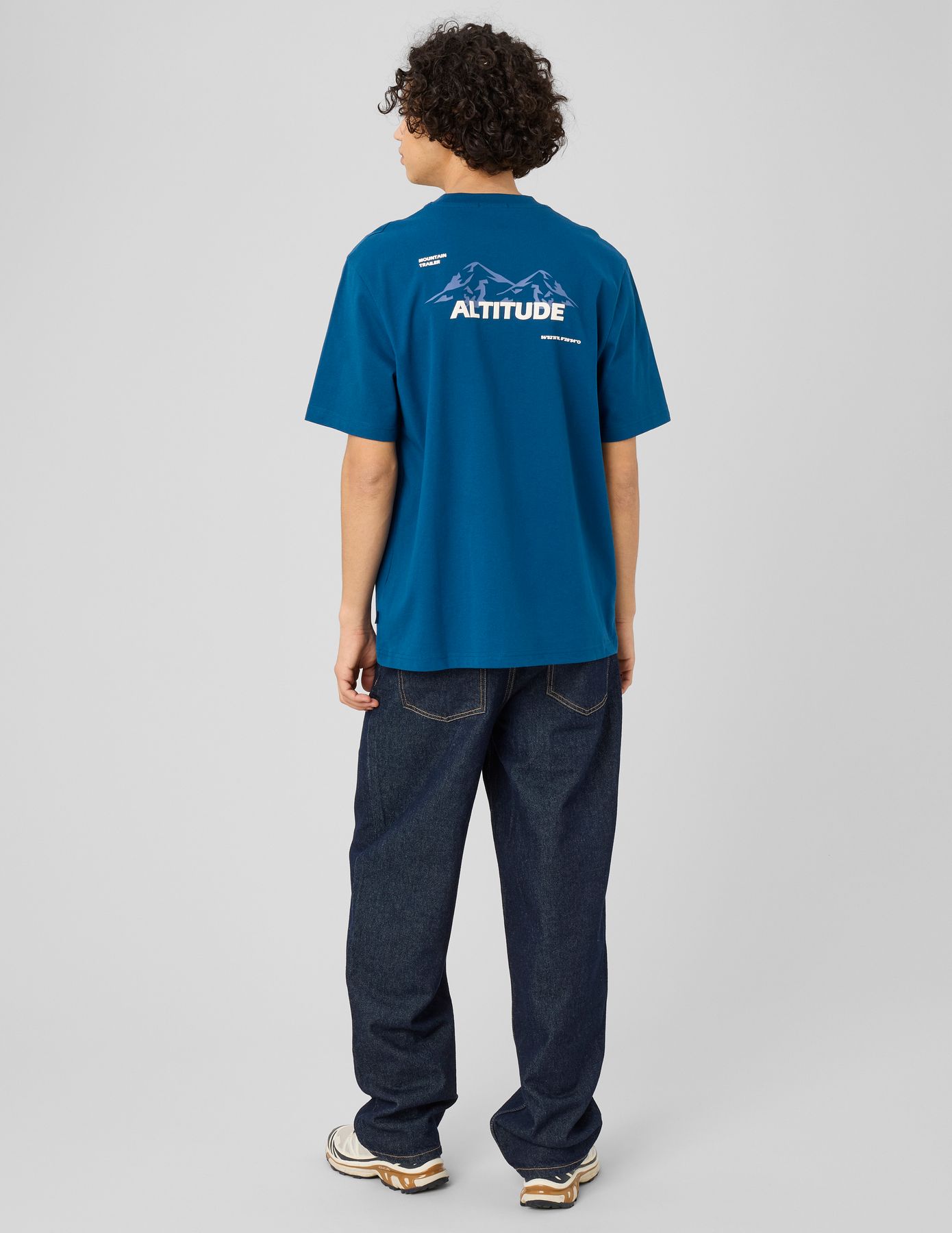 T-shirt imprim&eacute; devant / dos