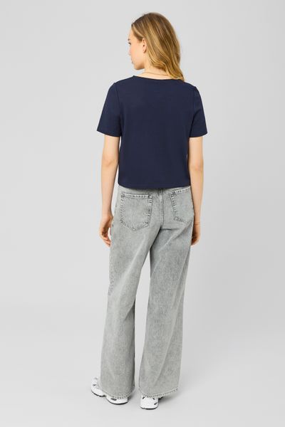 T-shirt boutonn&eacute;