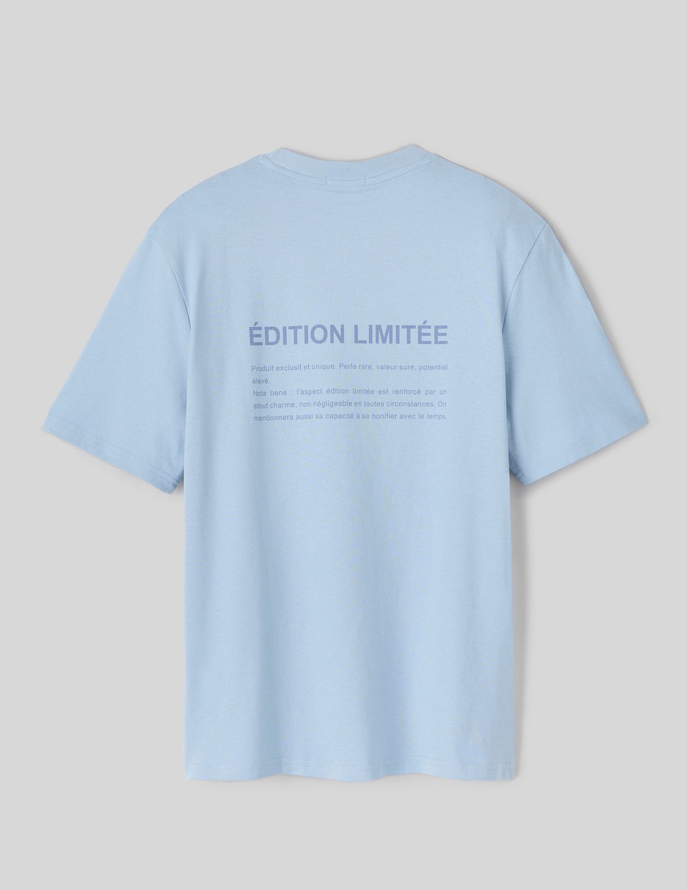 T-shirt imprim&eacute; devant dos