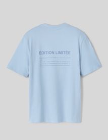 T-shirt imprim&eacute; devant dos