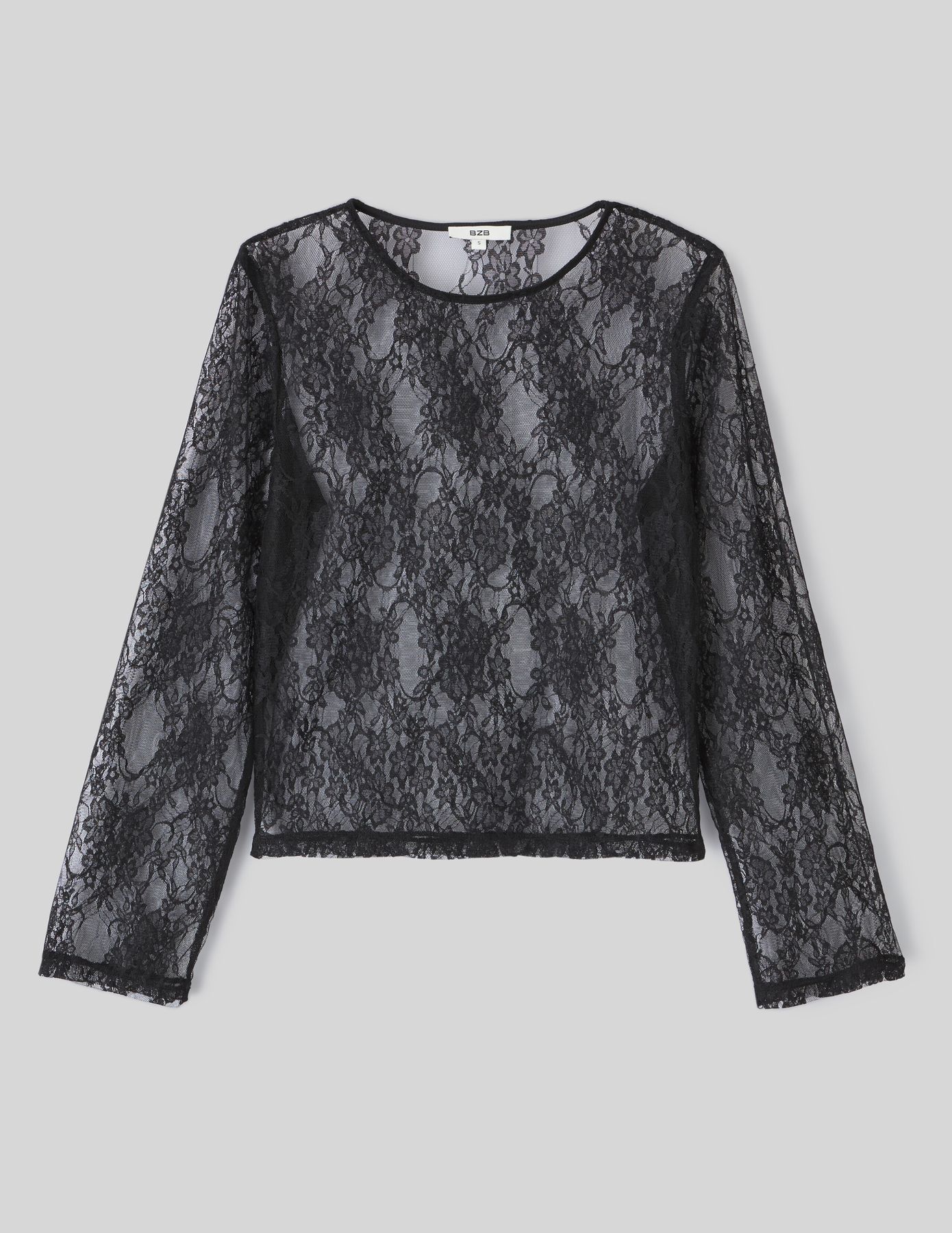 T-shirt en dentelle