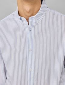 Chemise &agrave; rayures fines