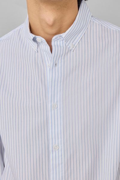 Chemise &agrave; rayures fines