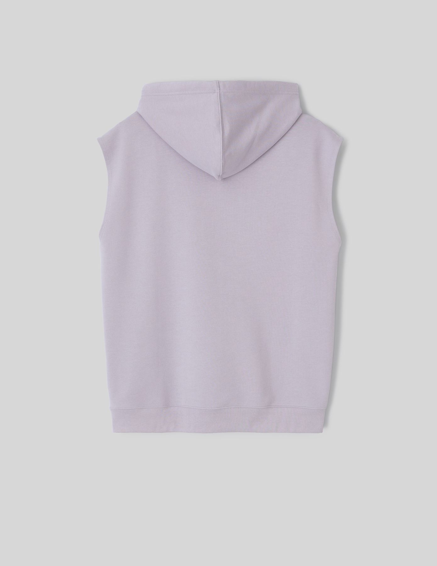 Sweat sans manches à capuche
