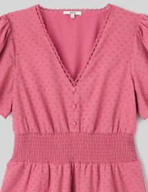 Robe &agrave; volants