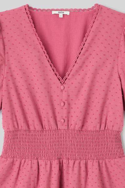 Robe &agrave; volants