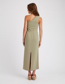 Robe longue asymétrique