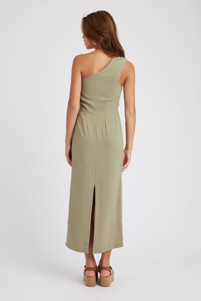 Robe longue asymétrique
