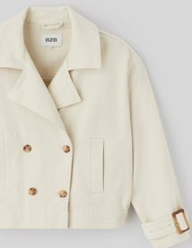 Trench court en twill