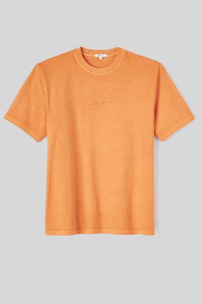 T-shirt message teint en pièce