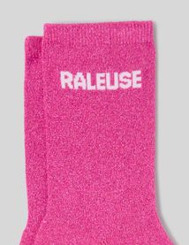 Chaussette unitaire wording lurex