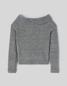 Pull &eacute;paules d&eacute;nud&eacute;es