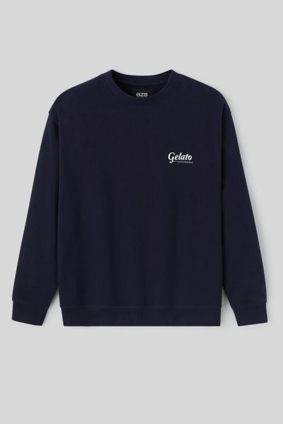 Sweat imprimé devant dos