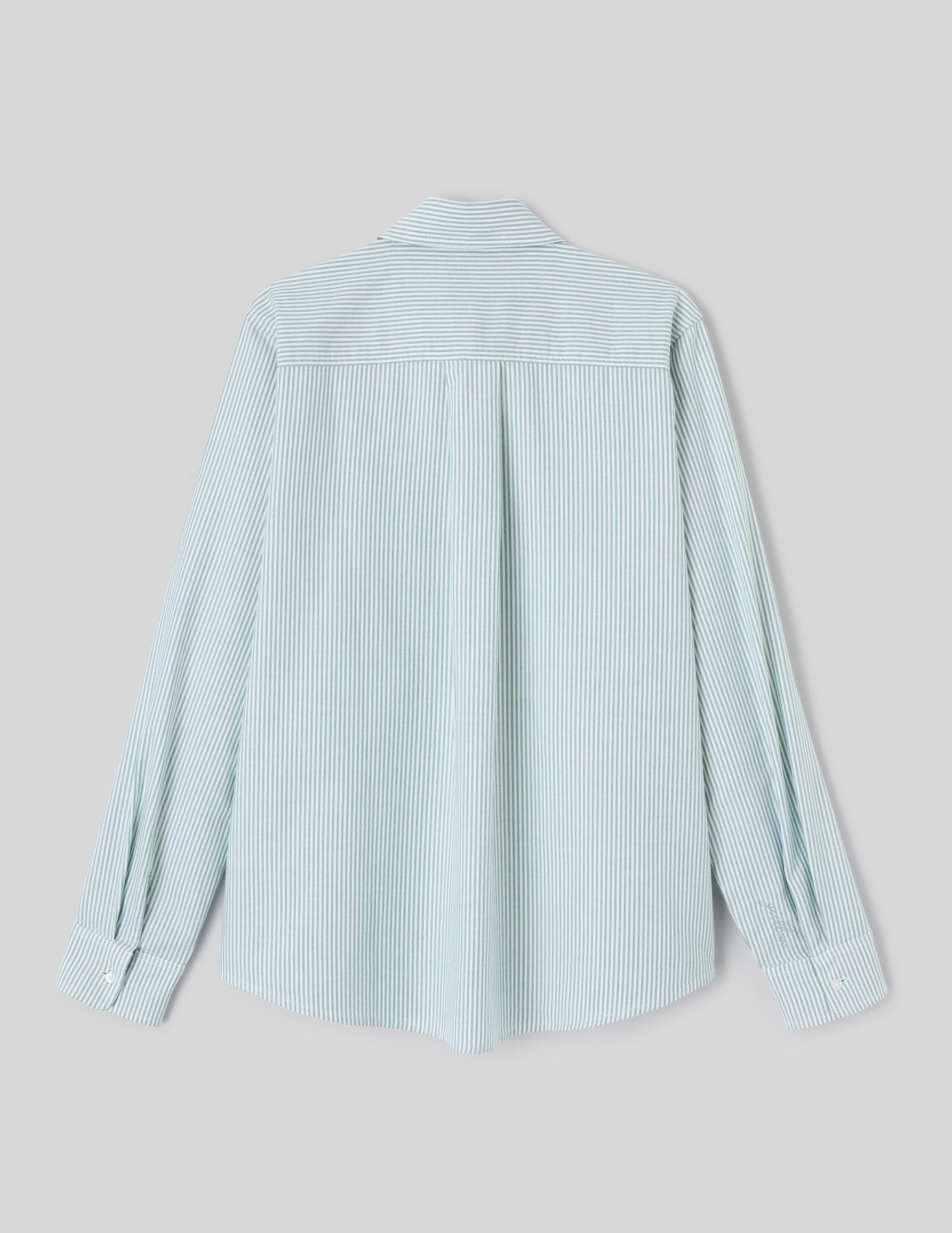 Chemise ray&eacute;e manches longues