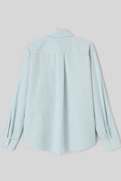 Chemise ray&eacute;e manches longues