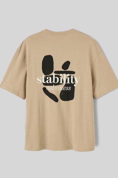 T-shirt imprim&eacute; devant/dos