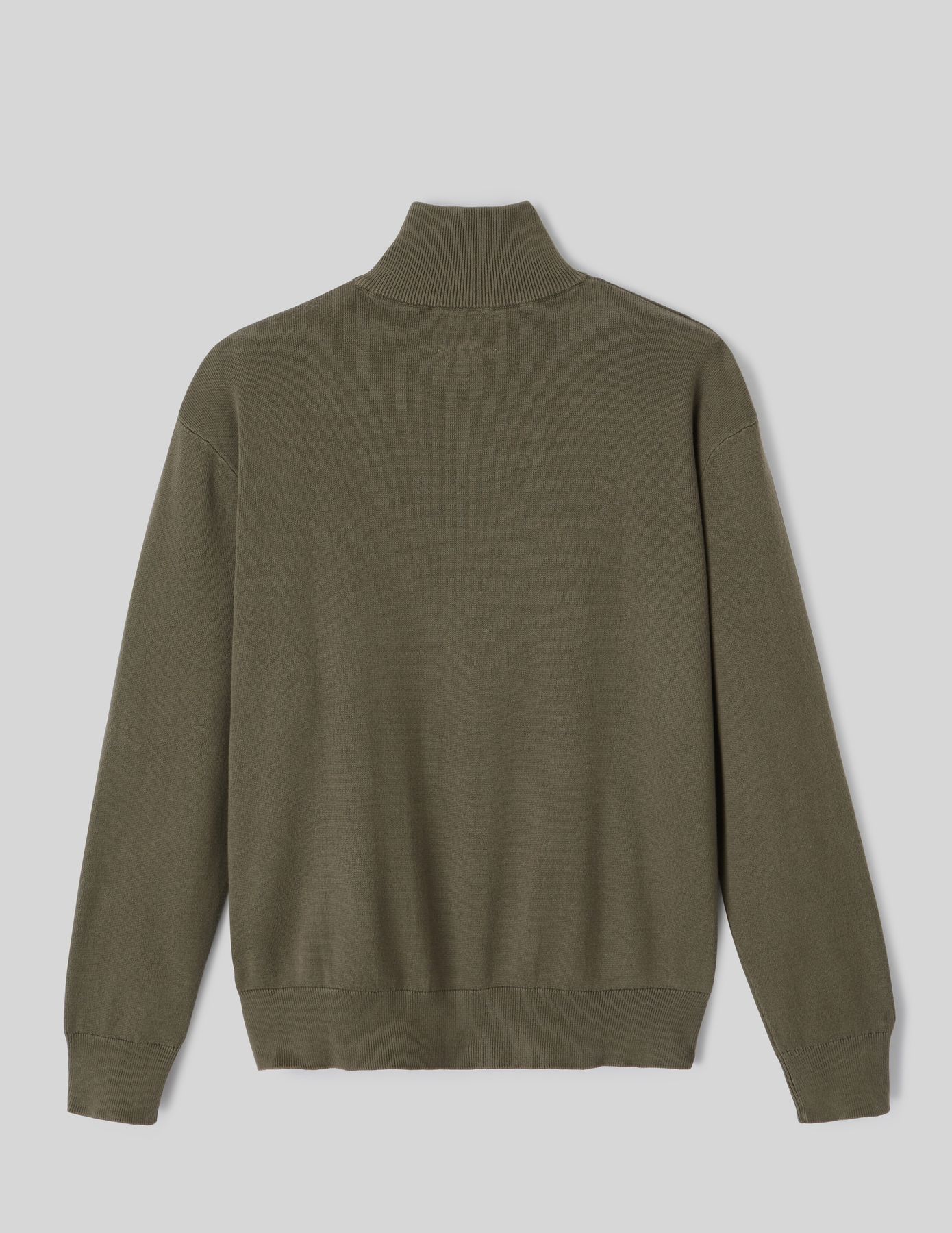 Pull col montant zippé