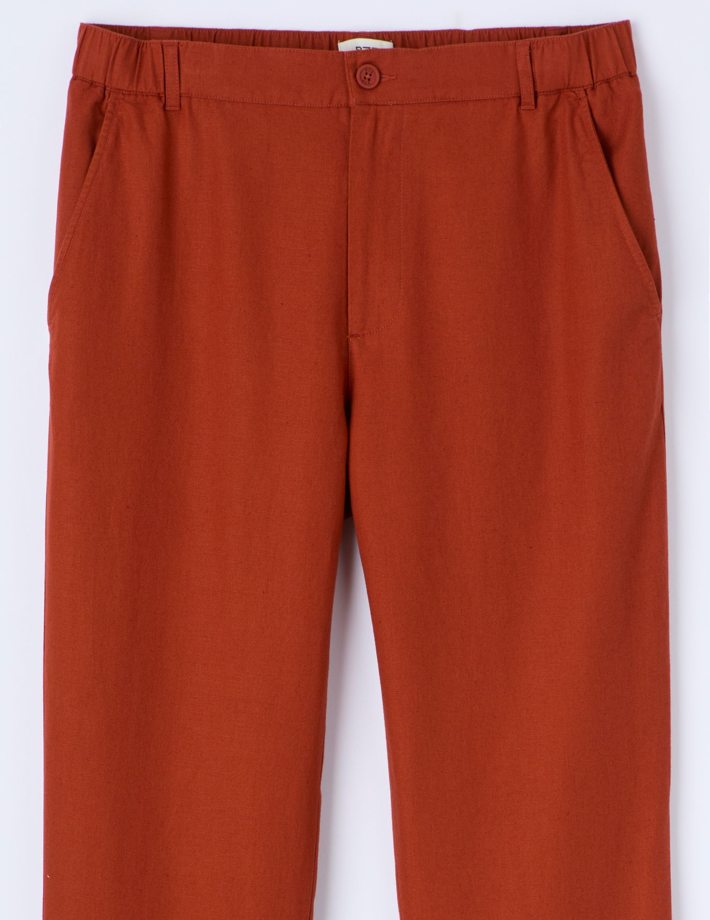 Pantalon de ville coton lin