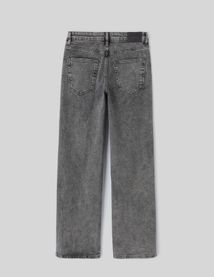 Jean straight taille haute