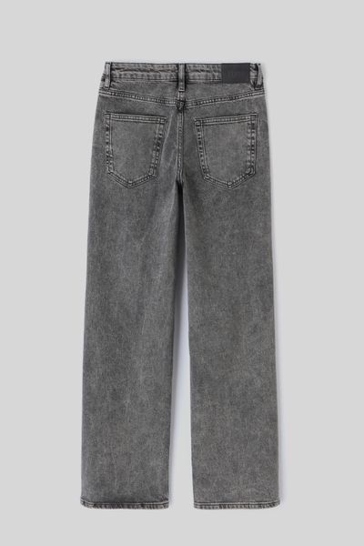 Jean straight taille haute