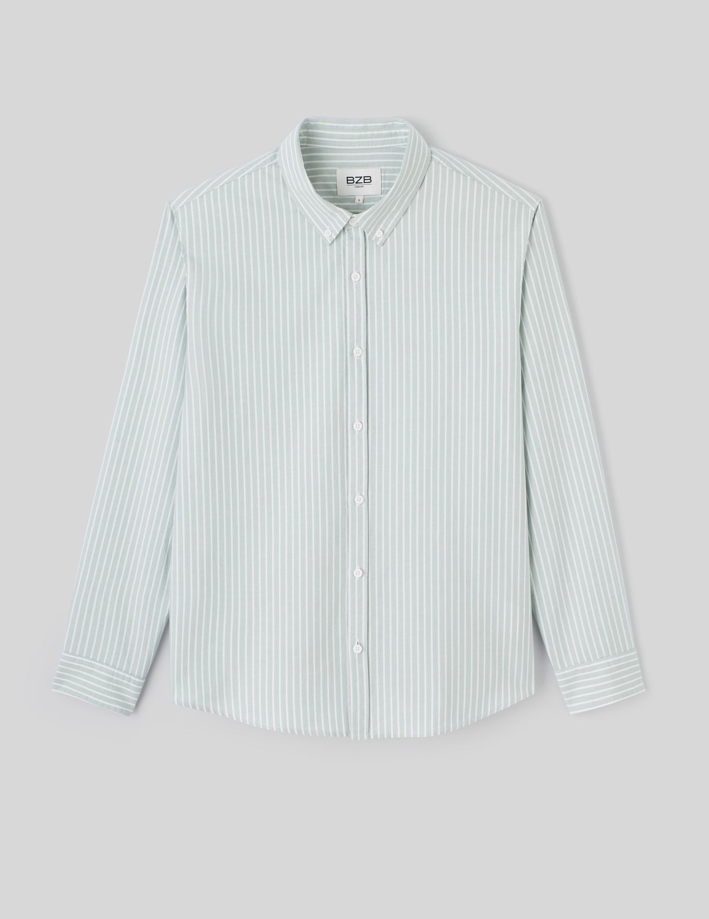Chemise oxford rayée
