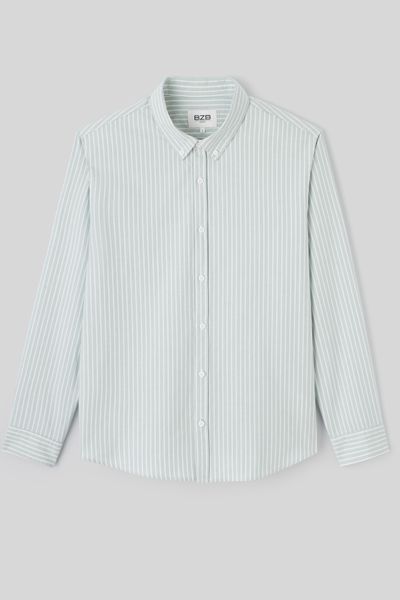 Chemise oxford rayée