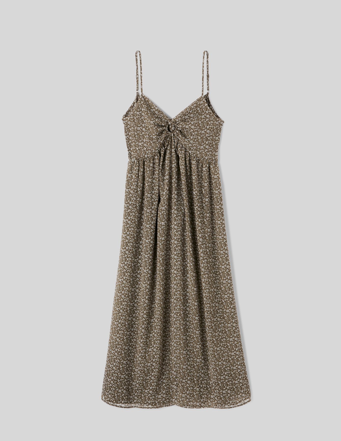 Robe longue imprimée