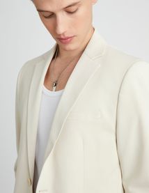Veste de costume coupe droite