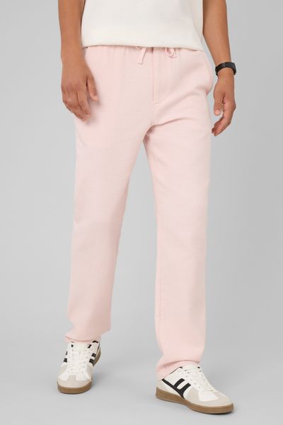 Pantalon textur&eacute;