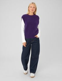 Pull sans manche premium