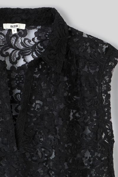Top en dentelle